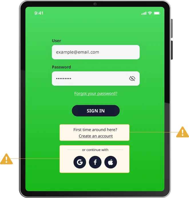 Security and trust issues in online user identification.