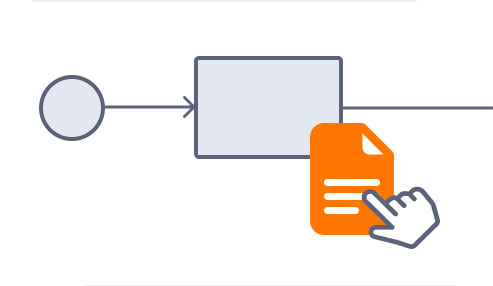 Vista del sistema automatizado ejecutando flujos de trabajo con tareas y acciones asignadas automáticamente en tiempo real.