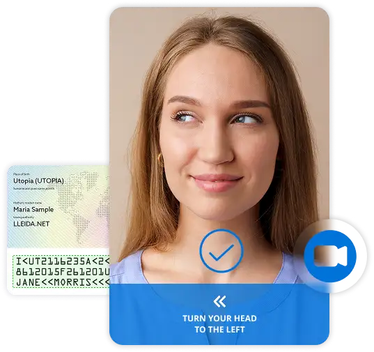 eKYC Identity Verification with ID scanning and selfie checks for e-commerce
